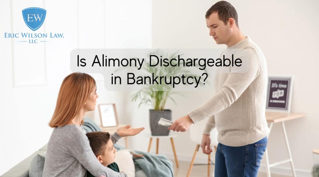 Is Alimony Dischargeable in Bankruptcy
